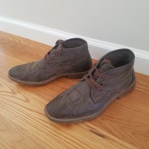 Andrew Marc Mens Ankle Chukka Boots - 12